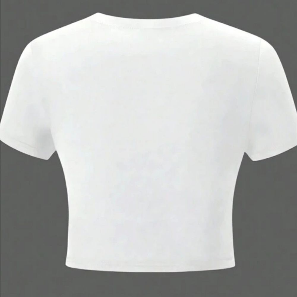 Super cute miss Usa crop Tee sz.xxl - Picture 2 of 6